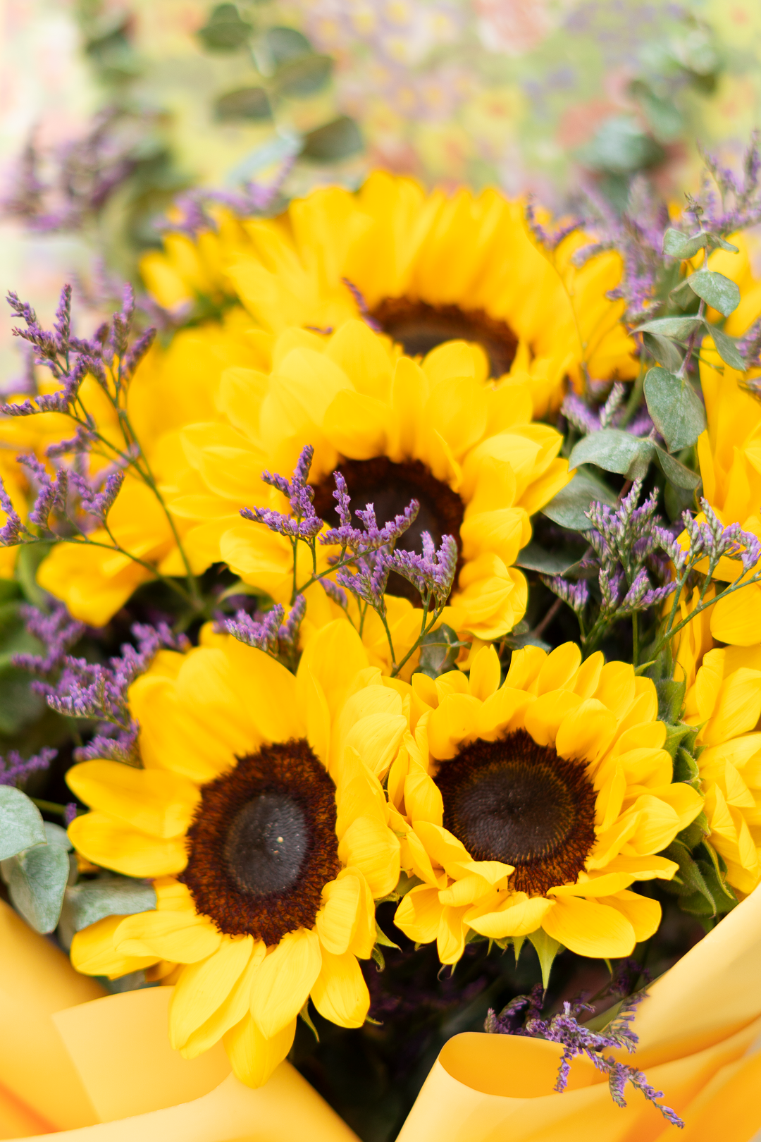 Ramo de 12 girasoles