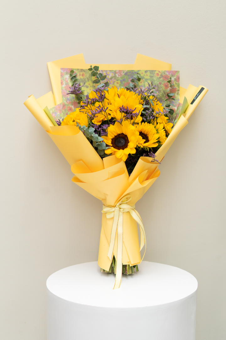 Ramo de 12 girasoles